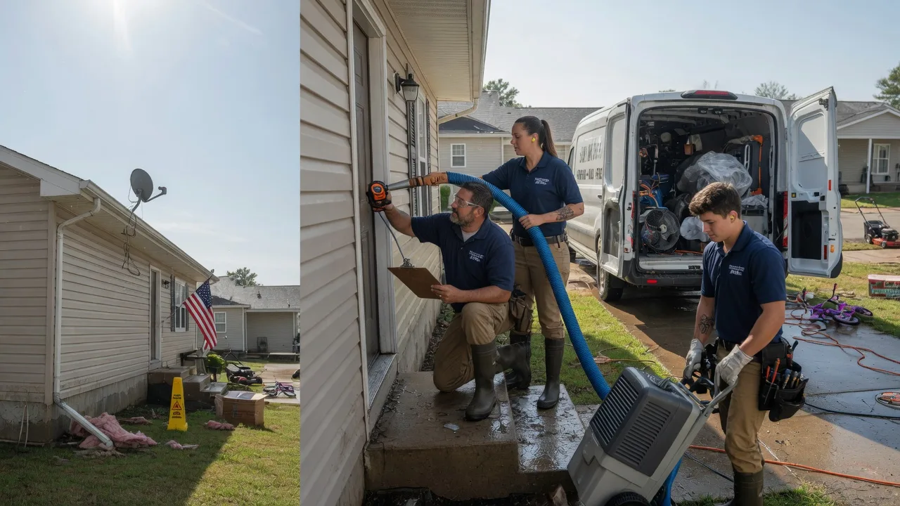 Ceiling Water Damage Restoration in Canton, IL near me